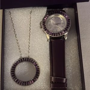 Watch and necklace